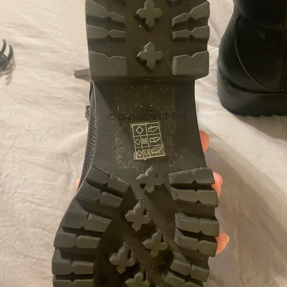 Karl Largerfield Paris combat boots - Picture 4 of 5